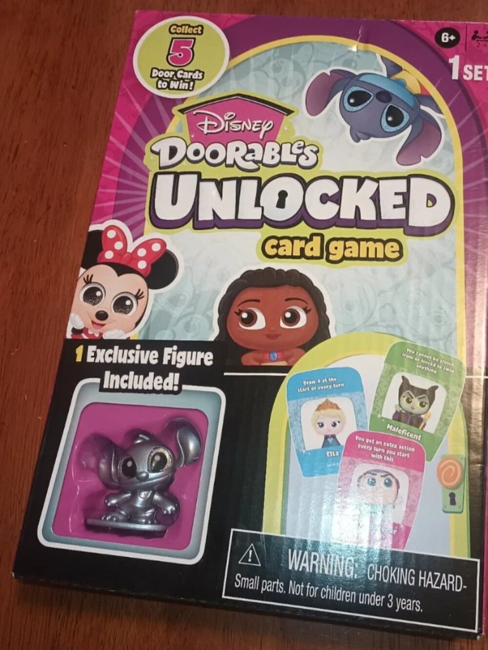 Disney Doorables Unlocked Card Game Includes Exclusive Figure Inside NEW
